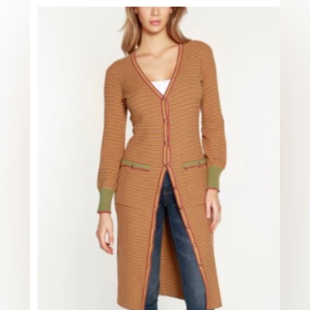 Belldini Black Label Striped Duster